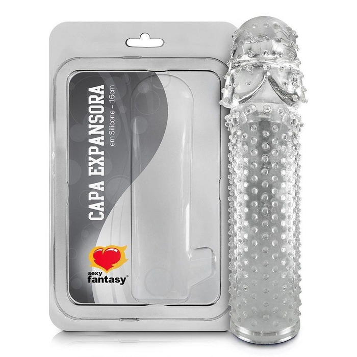 CAPA PENIANA EXTENSORA SEXY FANTASY - 16 CM