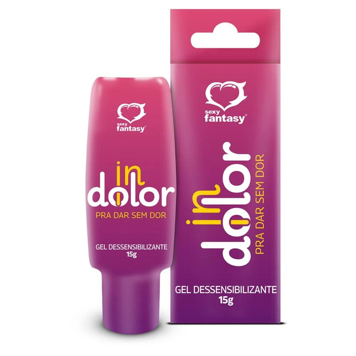 Indolor gel dessensibilizante, Prazer anal sem dor.