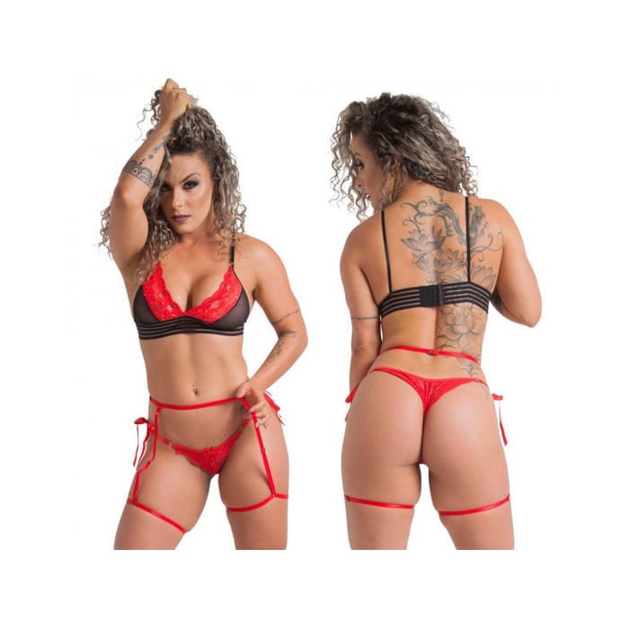 CONJUNTO SENSUAL PODEROSA SEXY