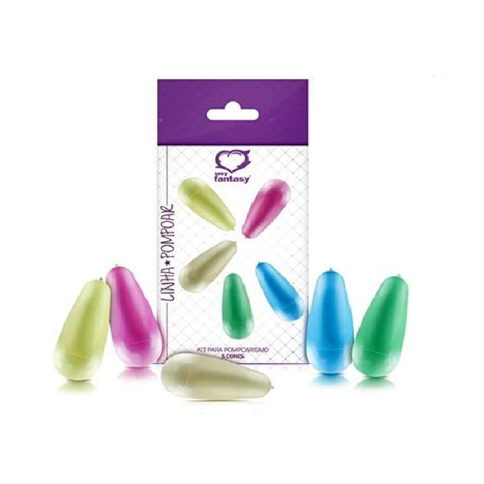 KIT COM 5 CONES PARA POMPOAR / POMPOARISMO