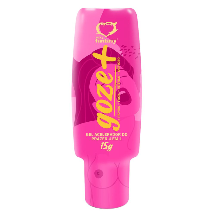 GEL GOZE + EXCITANTE ACELERADOR DO PRAZER 4 EM 1