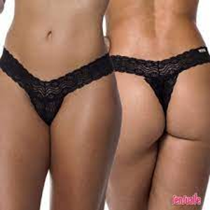 TANGA TOLINHA SENSUALLE BRANCO