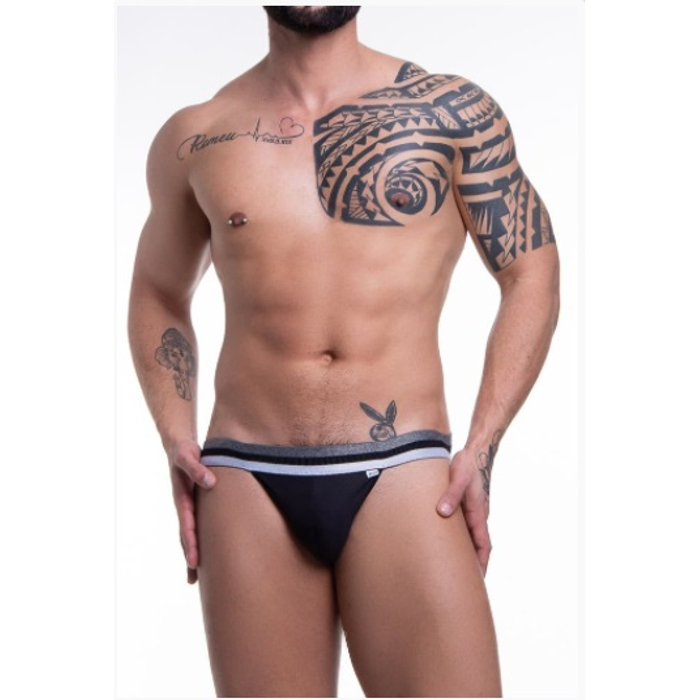 JOCKSTRAP  SDCLOTHING  TRICOLOR PRETO