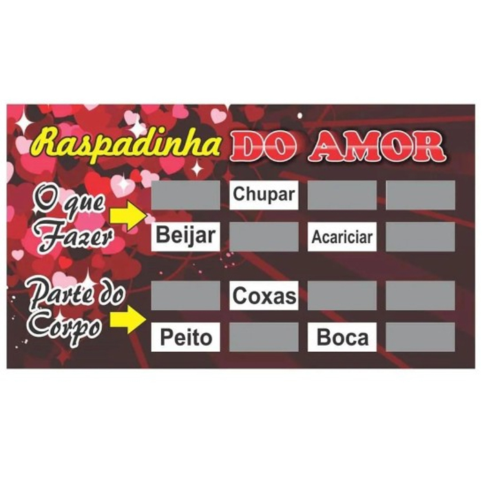 RASPADINHAS DO AMOR
