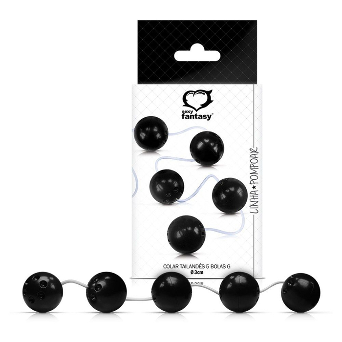 CONJUNTO DE POMPOAR COM 5 BOLINHAS TAMANHO G