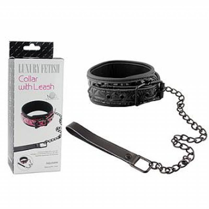 COLEIRA COLLAR WITH LEASH COM GUIA