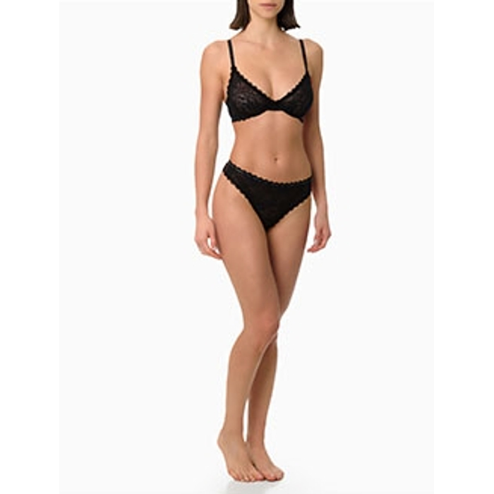 Calcinha em Renda Black Lace | Calvin Klein