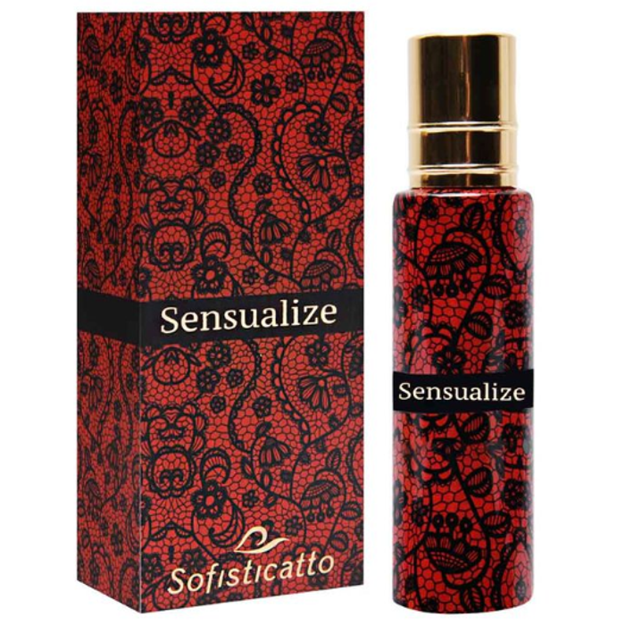 DEO-COLÔNIA FEMININA AFRODISÍACA SENSUALIZE  | Sofisticatto -