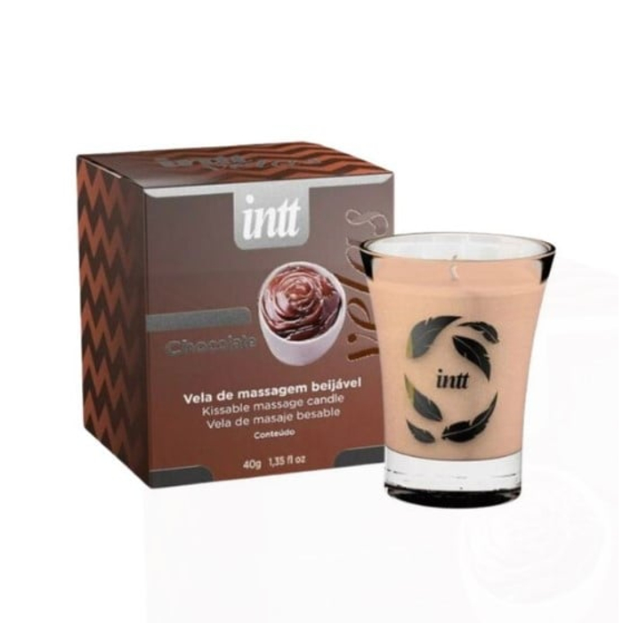 Vela de Massagem Sensual Aromática Beijável Chocolate