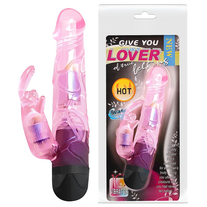 Vibrador de Ponto G e clitóris  Multivelocidade Coelho - LOVER