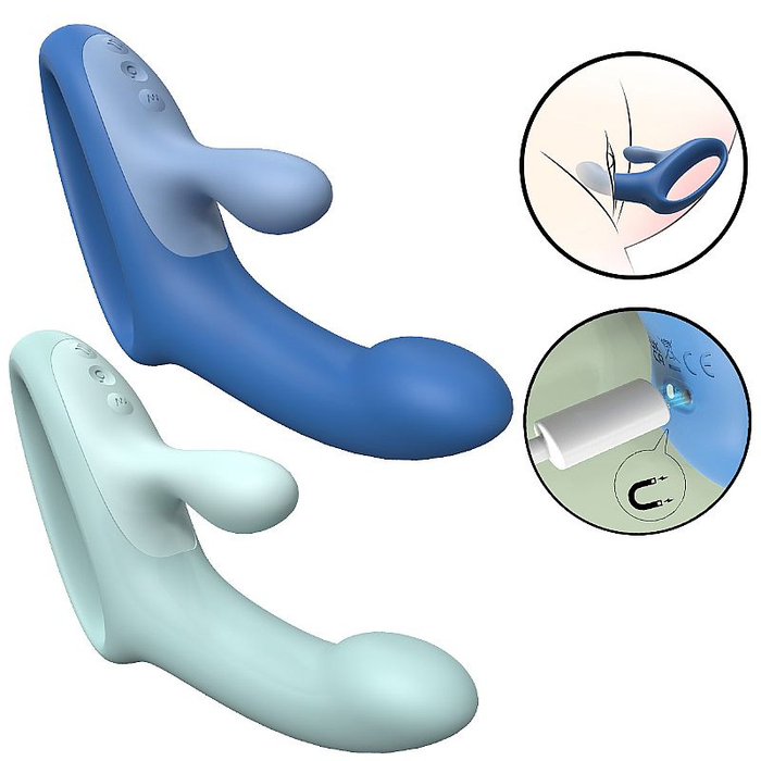VIBRADOR DO PONTO G E CLITÓRIS - CANDY BUNNY