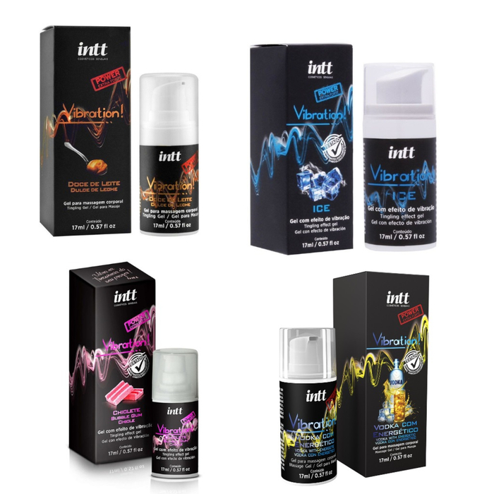 Gel Excitante Vibration | Intt - Micro-vibrações que intensificam cada toque e beijo