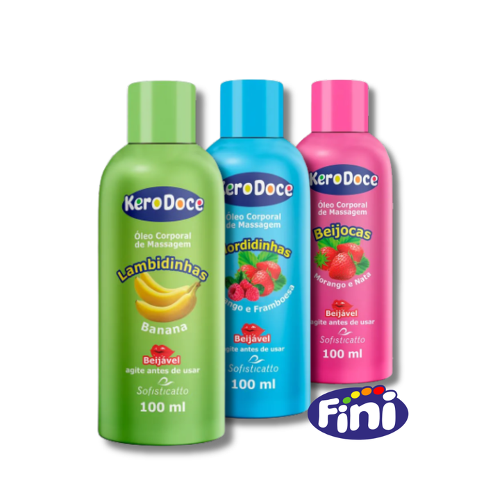 Óleo para Massagem Beijável Bala Finni