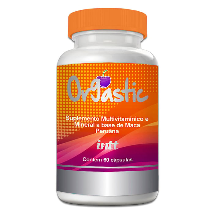 ORGASTIC SUPLEMENTO MULTI VITAMÍNICO INTT - AUMENTO DA LIBIDO FEMININA!