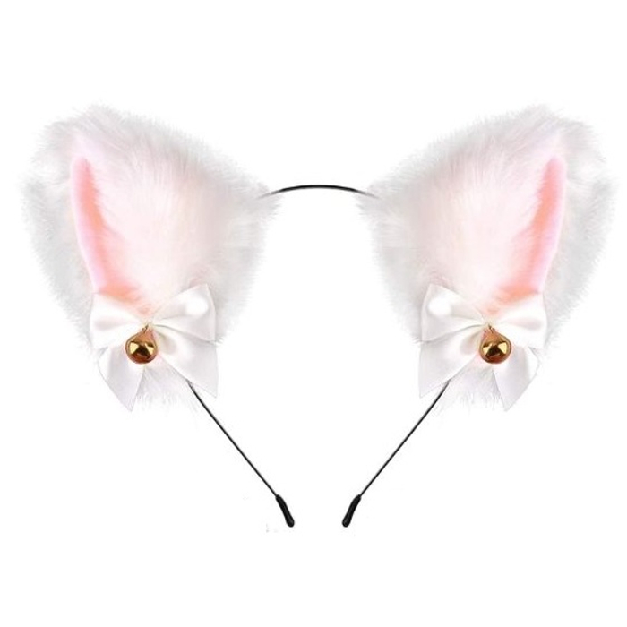 Orelha Tiara Gatinha com Guiso - Pet play com estilo — para noites que ronronam