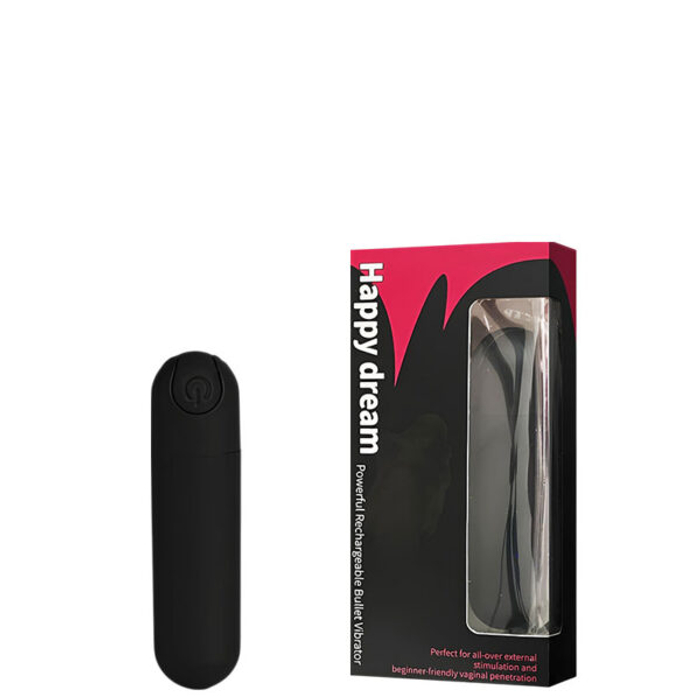 Cápsula Vibratória Recarregável. Possui 10 Modos de Vibração – HAPPY DREAM – CV-025