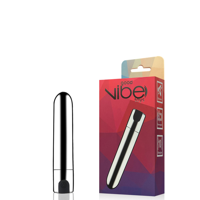 Capsula Vibratoria Recarregavel C/ 10 Modos De Vibraçao-CV-009