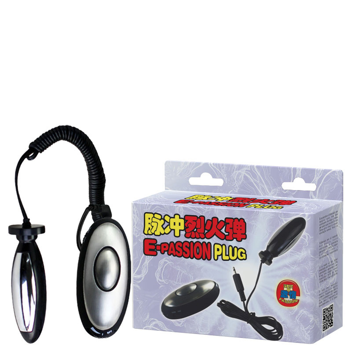 Plug Anal E Vaginal C/ Controle Ondas Eletricas-BI-014118-2