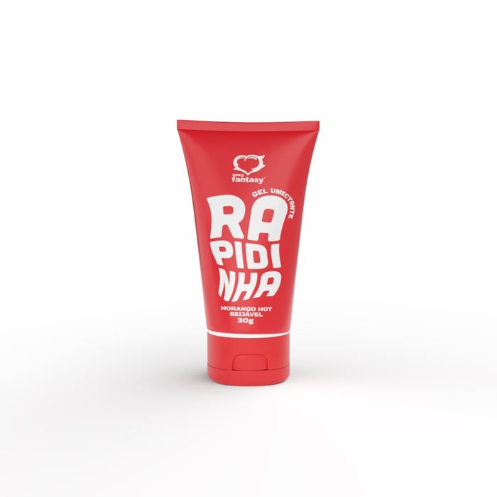 Rapidinha Gel Umectante Morango Beijável 30g-4031