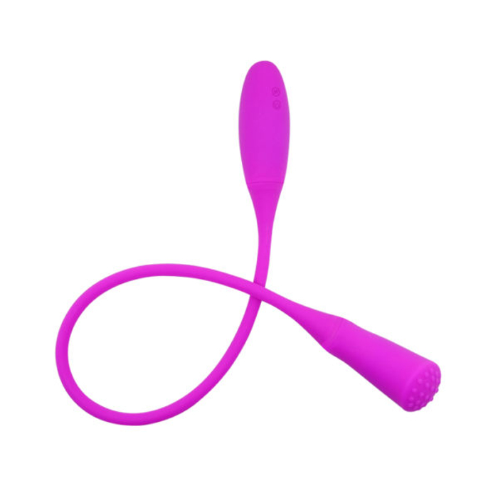 Vibrador Bullet Dupla Ponta Com 7 Funções de Vibração-BI-014327-2