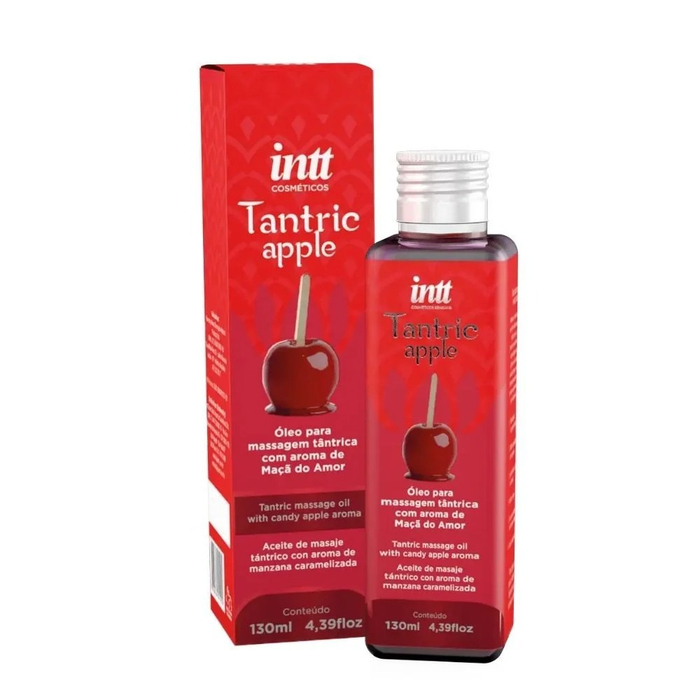 Tantric apple óleo de massagem e hidratação com aroma de maçã do amor 130ml-IN0477