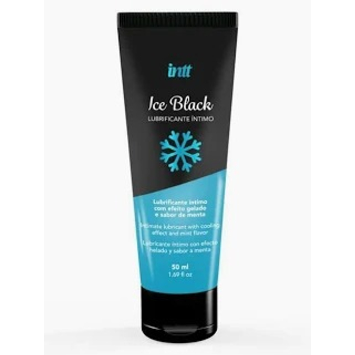 Lubrificante Com Sensação Térmica Ice Black 50ml Intt -IN0578