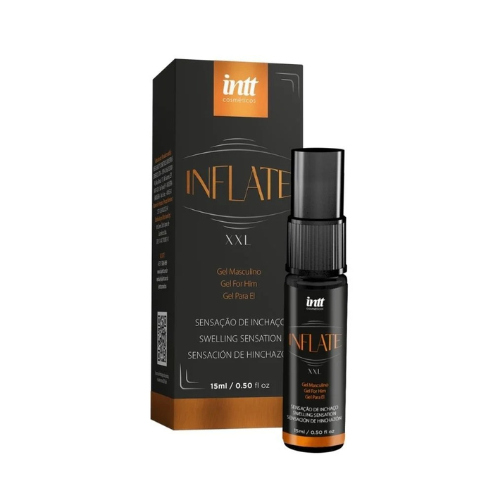 Inflate gel masculino com efeito quente 15g-IN0669