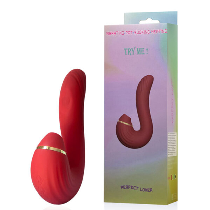 Vibrador Recarregavel Ponto G Estimulador De Clitoris-VR-021