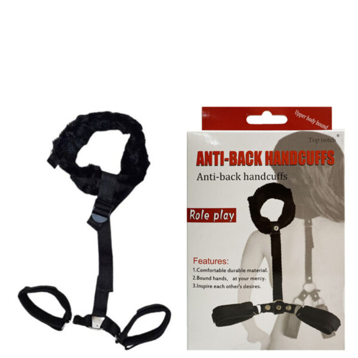 Algema de Contenção com Coleira – ANTI-BACK HANDCUFFS – SD-045