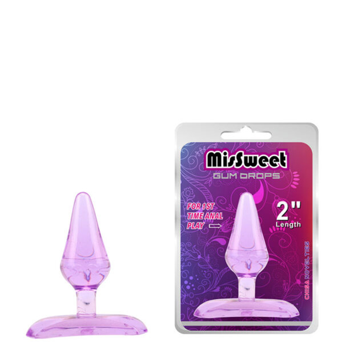 Plug Anal com Base – MISSWEET GUM DROPS CHISA – AP-127