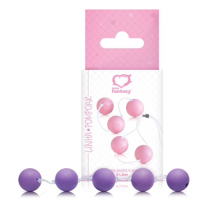 BOLINHA POMPOAR 183 5 BOLAS SEXY