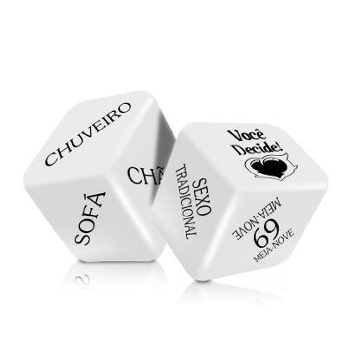 DADO BR004 C/2 CUBO DO AMOR SEXY