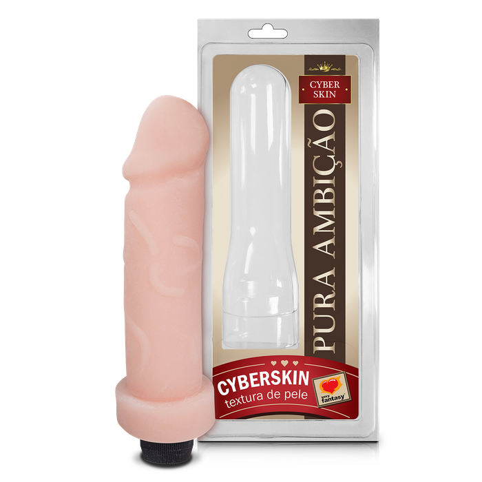 PROTESE 101 C/VIBRO CYBER 18X5CM SEXY