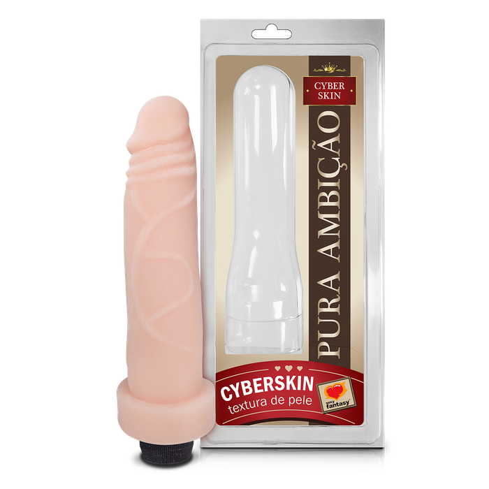 PROTESE 100 C/VIBRO CYBER 16,5X4,5CM SEXY