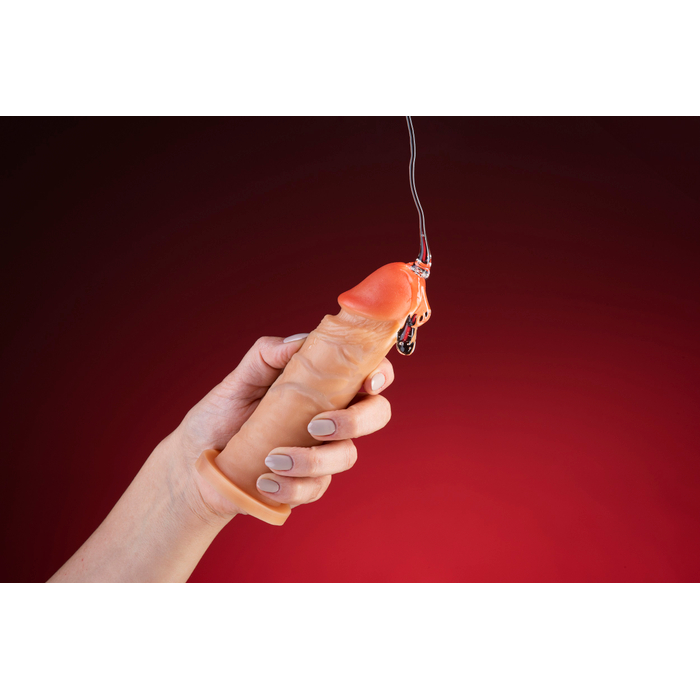 PROTESE Real Dick Ultra Realístico Maciço 14,3 X 4 CM SEXY