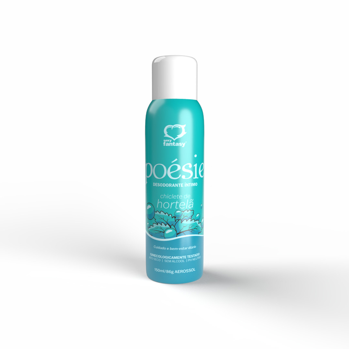 Desodorante Íntimo Poésie Chiclete de Hortelã 150Ml