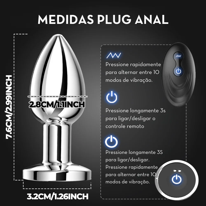 PLUG MLPA6011 VIBRAÇÃO:10