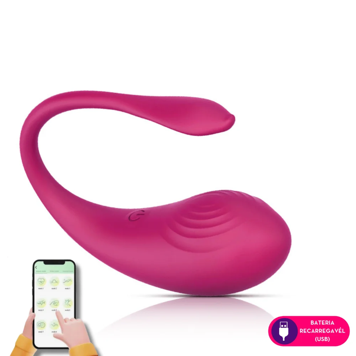 VIBRADOR CASAL MLPP2028PK DUPLO MOTOR 9 VIBRO COR PINK APLICATIVO