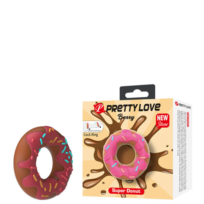 ANEL Peniano Formato Donut – PRETTY LOVE BERRY – BI-210344-1