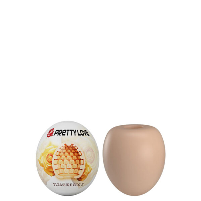 Masturbador Egg com Saliências Internas em Alto Relevo Formato Geométrico – PRETTY LOVE PLEASURE II – BM-00900T90-1