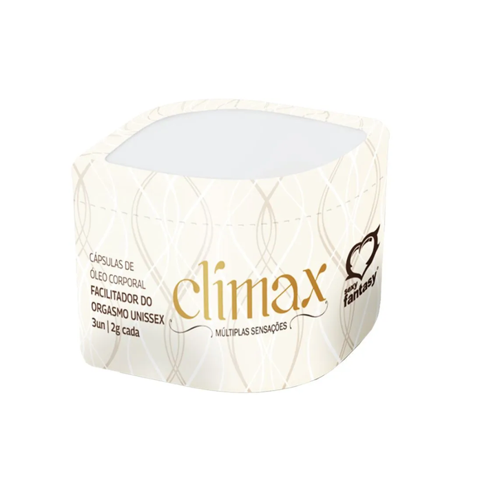 CÁPSULA FACILITADOR DE ORGASMOS - CLÍMAX COM 3 UN - 2G