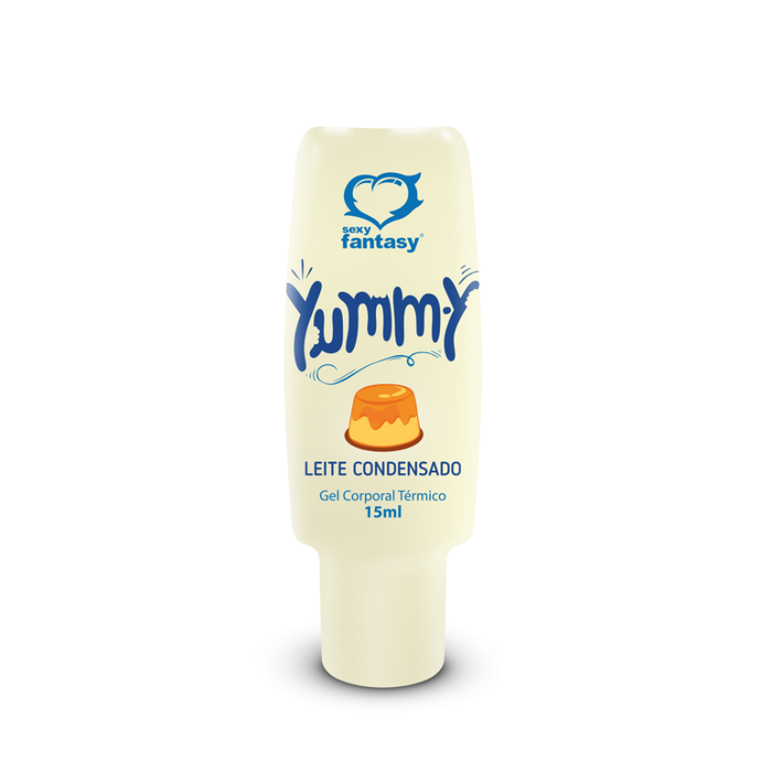GEL TÉRMICO BEIJÁVEL - YUMMY LEITE CONDENSADO - 15ML