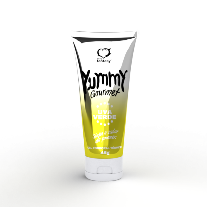 GEL TÉRMICO BEIJÁVEL - YUMMY GOURMET UVA VERDE - 45G
