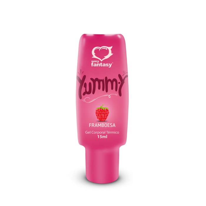 GEL TÉRMICO BEIJÁVEL - YUMMY FRAMBOESA - 15ML
