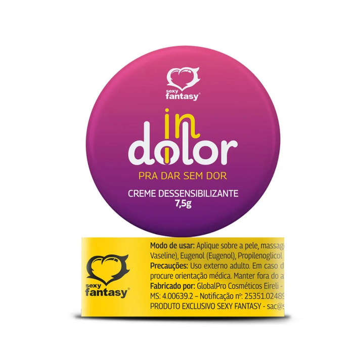POMADA DESSENSIBILIZANTE ANAL - INDOLOR - 7,5G