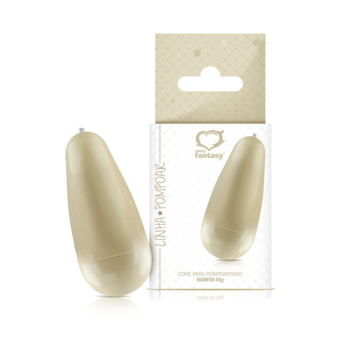 LINHA POMPOAR - CONE VAGINAL MARFIM - 45G