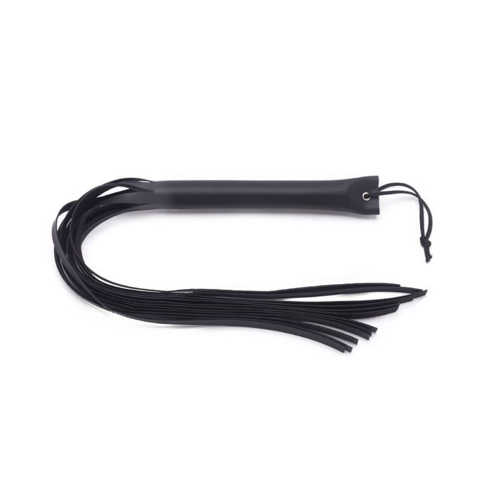 CHICOTE DE TIRAS PRETO - 40 CM