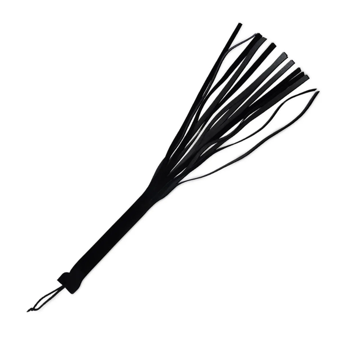 CHICOTE EM CAMURÇA PRETO - 40 CM