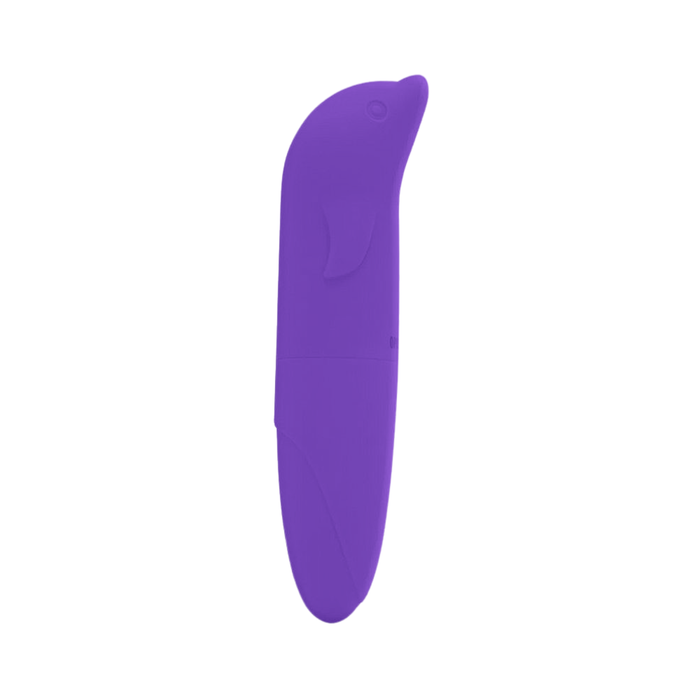 VIBRADOR PARA PONTO G A PILHA - GOLFINHO ROXO