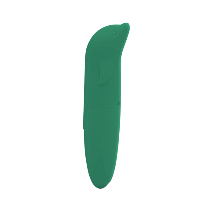 VIBRADOR PARA PONTO G A PILHA - GOLFINHO VERDE